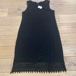 Christopher& Banks black dress, NWT, large